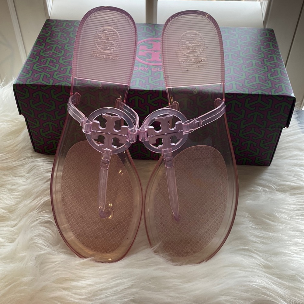 Tory Burch Mini Miller Flat Thong Size 9